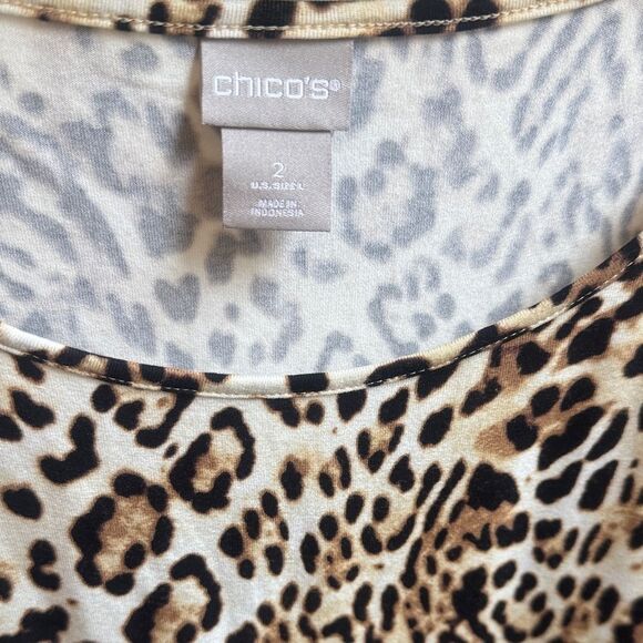 Chico's Animal Print Tank Top - Picture 2 of 6